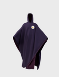 SnugCloak-Midnight Plum-Daisy Print Style